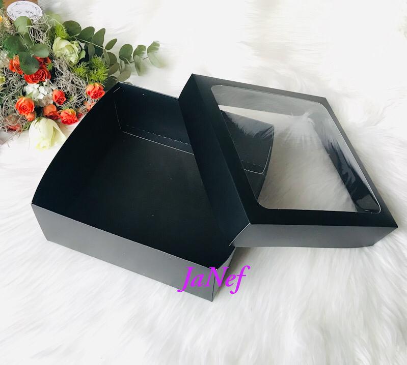 25x25x10 Pencereli Karton Kutu — galeri görseli
