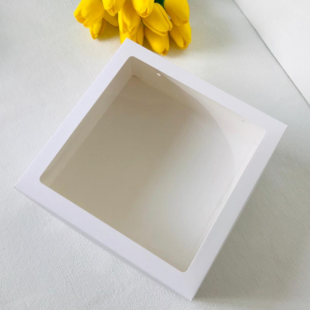 21x21x8 Pencereli Karton Kutu-Pinyata Kutusu — ürün görseli