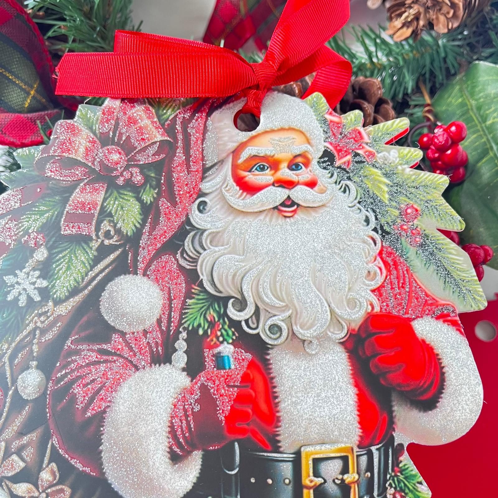 Tasarım Kutu-Noel Baba Simli (Sert Sıvama Kutu) — galeri görseli