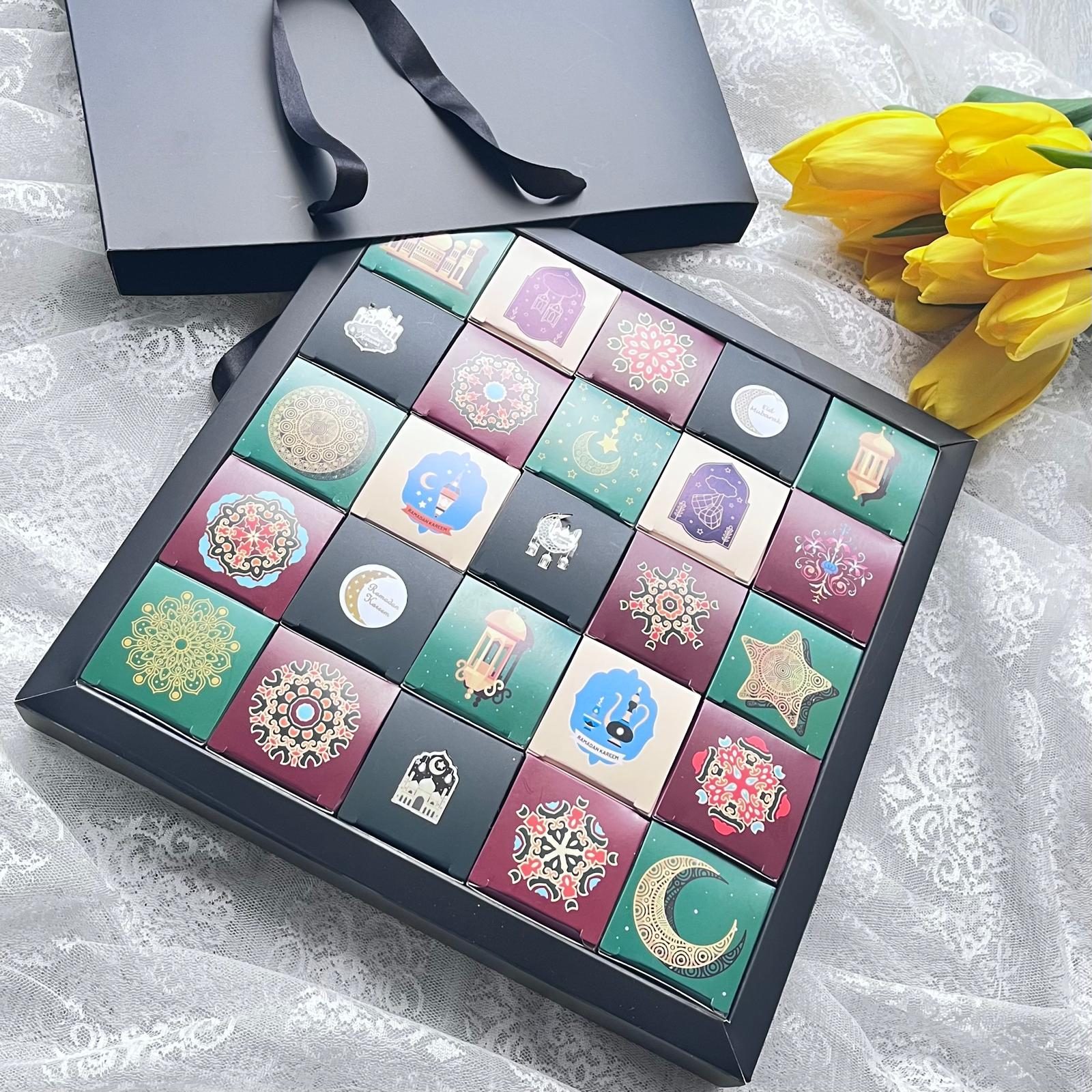 24 Gün Ramazan (24 Days-Advent Takvimi) Çikolata-Bonbon-Kurabiye-Hurma Kutusu — ürün görseli
