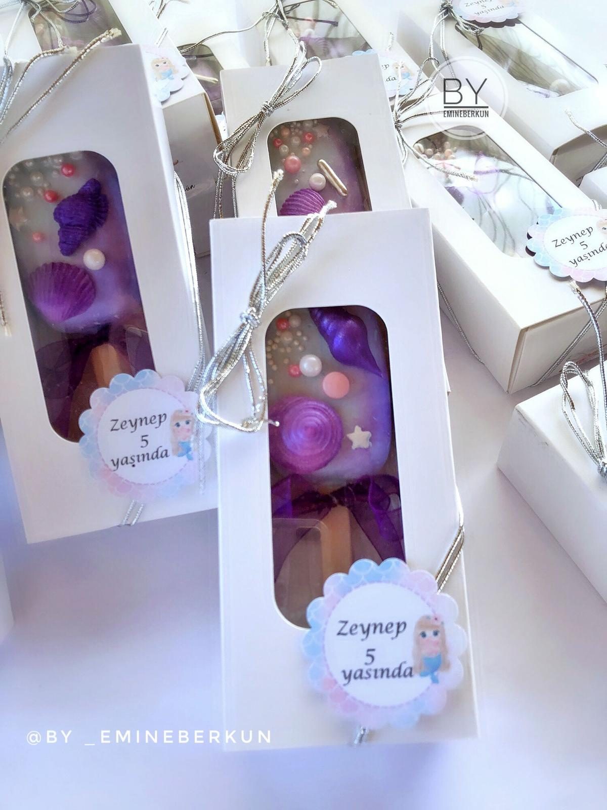 4,5x13x2,5 cm Pencereli Kutu (cake sicles-magnum cakes) — ürün görseli